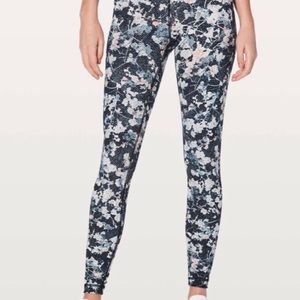 Lululemon floral print leggings